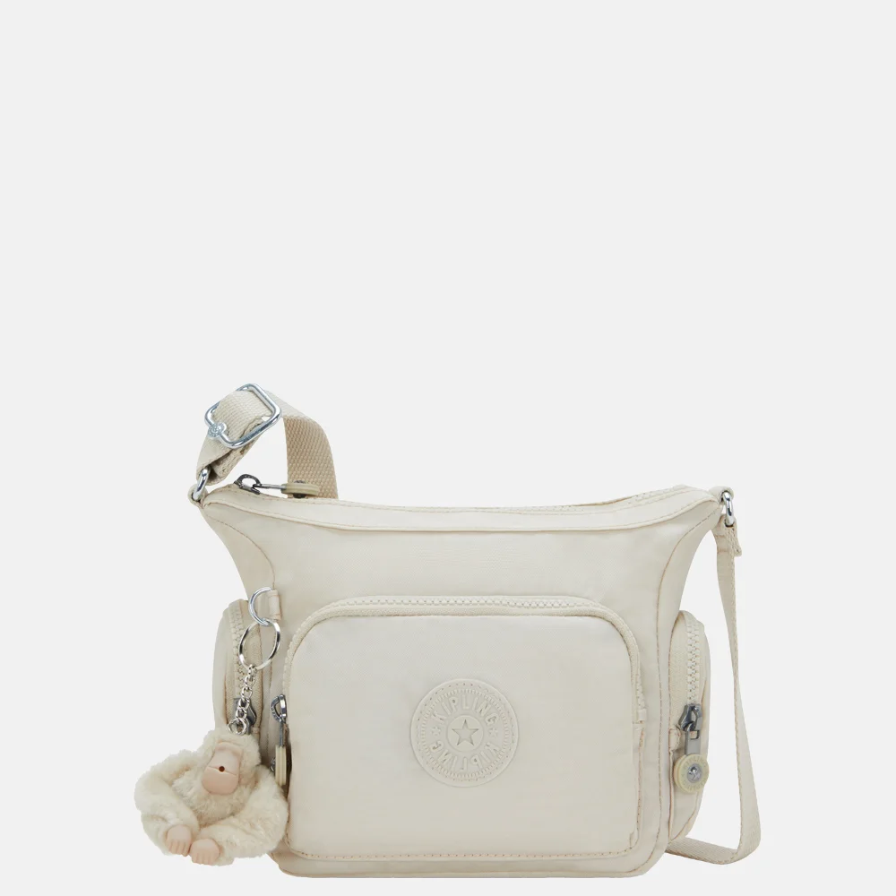 Kipling Gabbie crossbody tas mini hideaway beige